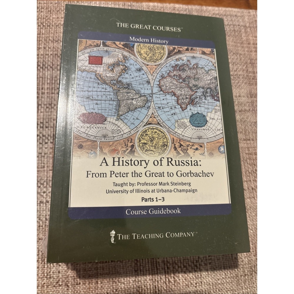 The Great Courses History of Russia Parts 1-3 DVD Set Mark Steinberg NEW SEALED